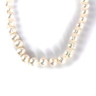 Collier d'occasion or 585 jaune perles de culture de chine 45 cm
