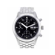 Montre d'occasion IWC Pilot homme automatique chronographe acier