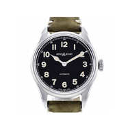 Montre d'occasion Montblanc 1858 automatique homme acier cuir marron