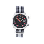 Montre d'occasion Oris Chronoris automatique homme chronographe acier bracelet textile gris - vue 1