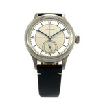 Montre d'occasion Longines Heritage Collection automatique homme acier bracelet cuir - vue D1