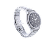 Montre d'occasion Omega Speedmaster automatique homme chronographe acier cuir noir - vue 5