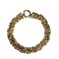 Bracelet d'occasion or 750 jaune maille royale 19 cm