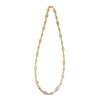 Collier d'occasion or 750 jaune maille filigranée 60 cm - vue V2