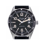 Montre d'occasion Glashutte Original SeaQ homme automatique acier bracelet catoutchouc - vue 1