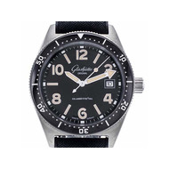 Montre d'occasion Glashutte Original SeaQ homme automatique acier bracelet catoutchouc