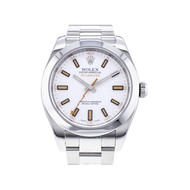 Montre d'occasion Rolex Milgauss homme automatique acier