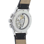 Montre d'occasion Zenith El Primero homme chronographe automatique acier cuir - vue D3