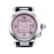 Montre d'occasion Cartier Pasha femme automatique acier