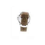 Montre d'occasion Panerai Luminor homme automatique acier bracelet cuir - vue 3