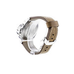 Montre d'occasion Panerai Luminor homme automatique acier bracelet cuir - vue D3