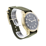 Montre d'occasion Montblanc 1858 homme automatique bronze bracelet nato - vue 2