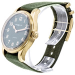 Montre d'occasion Montblanc 1858 homme automatique bronze bracelet nato - vue D2