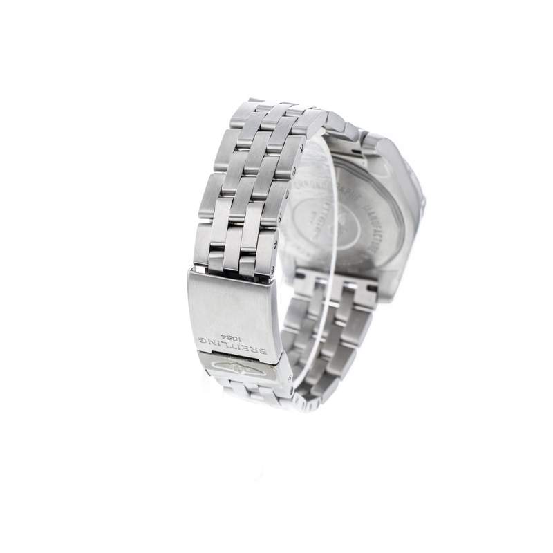 Montre d'occasion Breitling Chronomat homme chronographe acier - vue 3