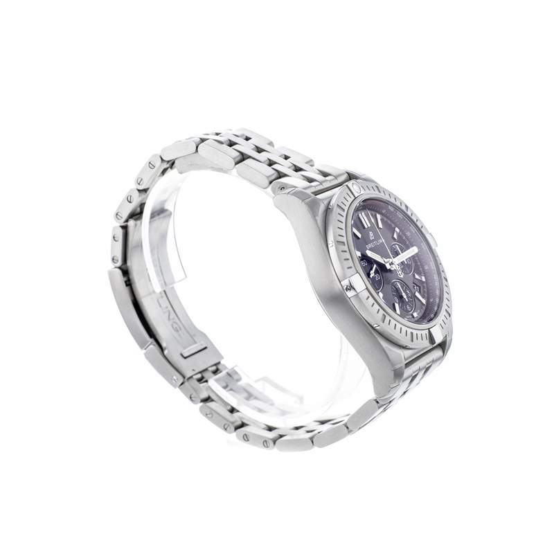 Montre d'occasion Breitling Chronomat homme chronographe acier - vue D1