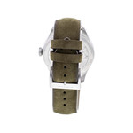 Montre d'occasion Montblanc 1858 homme automatique acier bracelet cuir - vue 3