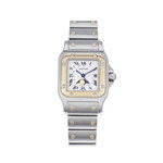 Cartier Santos dameshorloge in goud 750 staal - bekijk D1