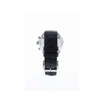 Montre d'occasion IWC Portugaise homme chronographe automatique acier bracelet cuir - vue 3