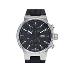 Montre d'occasion Oris Williams homme automatique chronographe acier bracelet caoutchouc - vue D2