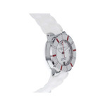 Montre d'occasion Chaumet Class One femme automatique acier bracelet caoutchouc - vue 2