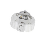 Montre d'occasion Chaumet Class One femme automatique acier bracelet caoutchouc - vue D3