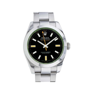 Montre d'occasion Rolex Milgauss homme automatique acier