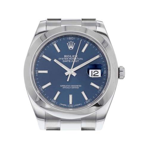Montre d'occasion Rolex DateJust homme automatique acier