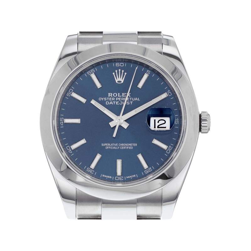 Montre d'occasion Rolex DateJust homme automatique acier - vue 1