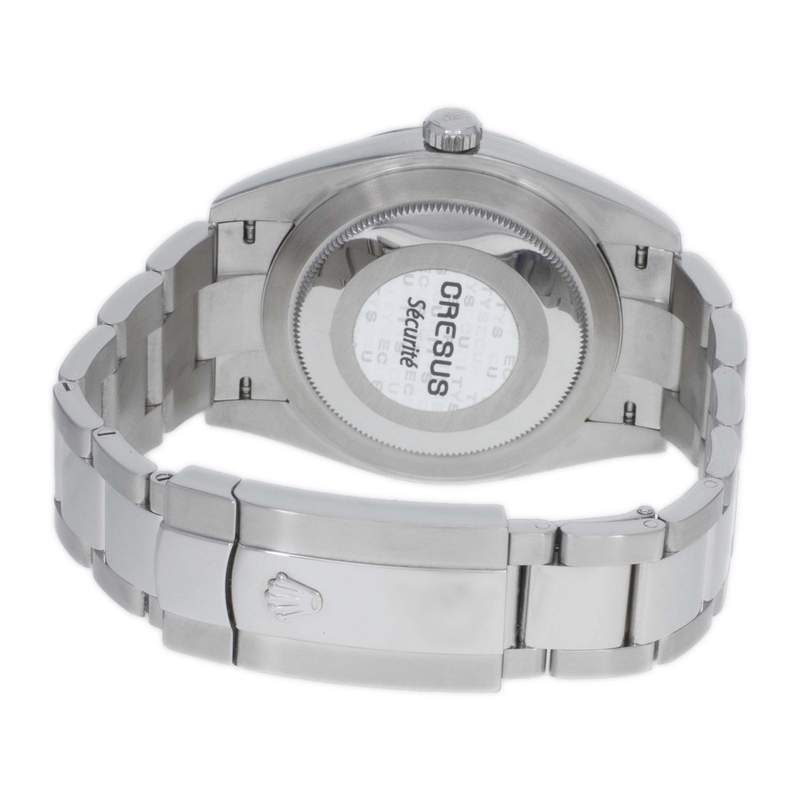 Montre d'occasion Rolex DateJust homme automatique acier - vue 3