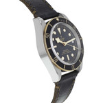Montre d'occasion Tudor Black Bay homme automatique or 750 jaune bracelet cuir noir - vue D2