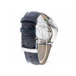 Montre d'occasion Baume et Mercier Classima homme automatique acier bracelet cuir noir - vue 3