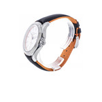 Montre d'occasion Baume et Mercier Clifton homme acier bracelet caoutchouc noir - vue 2