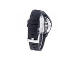 Montre d'occasion Baume et Mercier Clifton homme automatique acier bracelet caoutchouc noir - vue 3