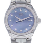 Montre d'occasion Tag Heuer Link femme acier - vue D1