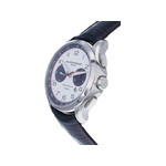 Montre d'occasion Baume et Mercier Clifton homme automatique acier bracelet cuir - vue 2