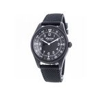 Montre d'occasion Alpina Startimer X homme fibre de verre bracelet caoutchouc noir - vue 1