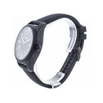 Montre d'occasion Alpina Startimer X homme fibre de verre bracelet caoutchouc noir - vue 2