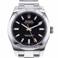 Montre d'occasion Rolex Milgauss homme automatique acier