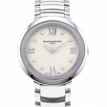 Montre d'occasion Baume et Mercier Promesse femme acier - vue 1