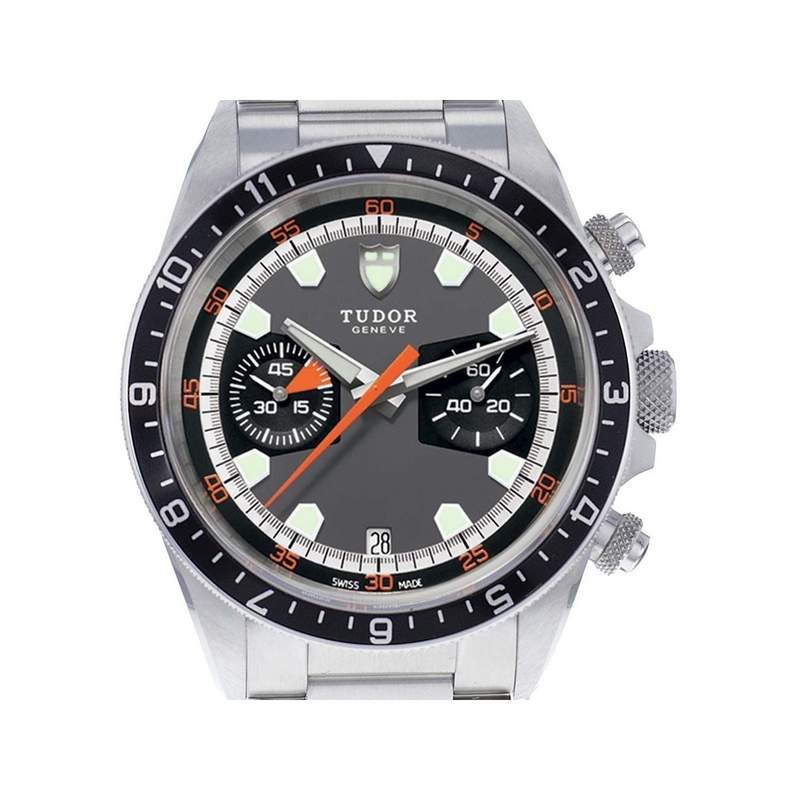 Montre d'occasion Tudor Héritage homme chronographe automatique acier - vue 1