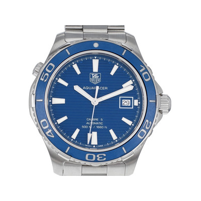 Montre d'occasion Tag Heuer Aquaracer homme automatique acier - vue 1