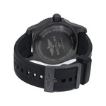 Montre d'occasion Breitling SuperOcean homme automatique acier bracelet caoutchouc noir - vue 3