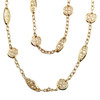 Collier d'occasion or 750 jaune maille fantaisie - vue V1