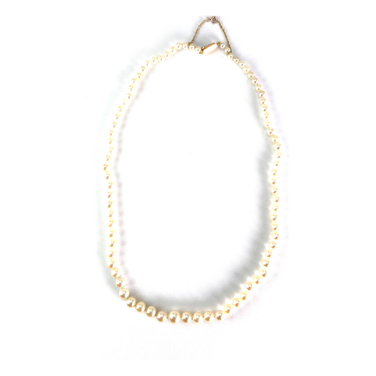 Collier d'occasion perles de culture du japon 54 cm - vue 2