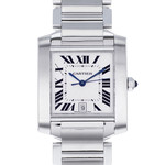 Montre d'occasion Cartier Tank mixte automatique acier - vue 1