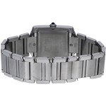 Montre d'occasion Cartier Tank mixte automatique acier - vue 3