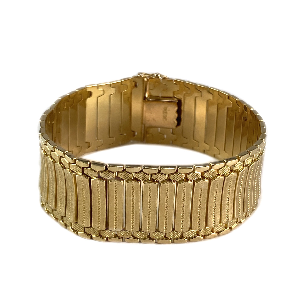 Bracelet d'occasion or 750 jaune 20 cm