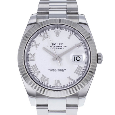 Montre d'occasion Rolex DateJust homme automatique acier
