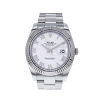 Montre d'occasion Rolex DateJust homme automatique acier - vue D1