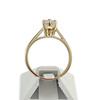 Solitaire d'occasion or 750 jaune diamant - vue V3